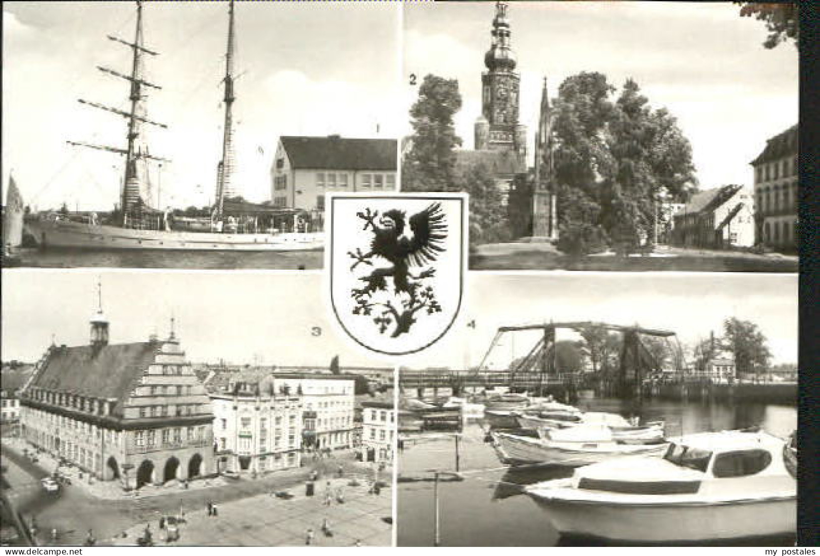 Greifswald Mecklenburg Vorpommern Greifswald Schiff Rathaus