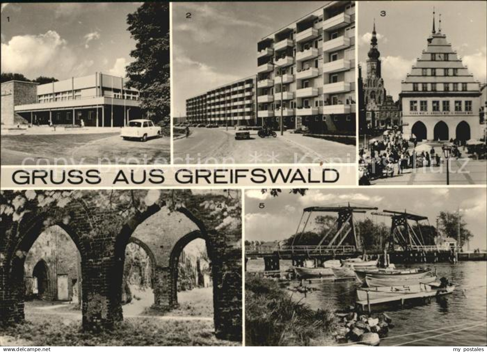Greifswald Mecklenburg Vorpommern Restaurant Boddenhus Dubnaring Klosterruine El