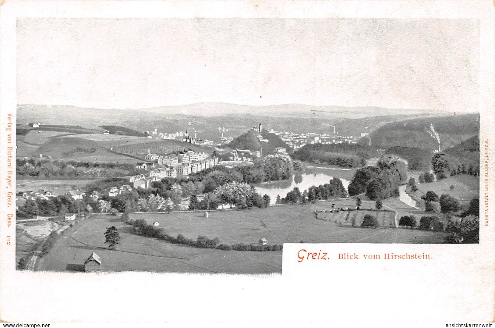 Greiz Blick vom Hirschstein ngl #184.350