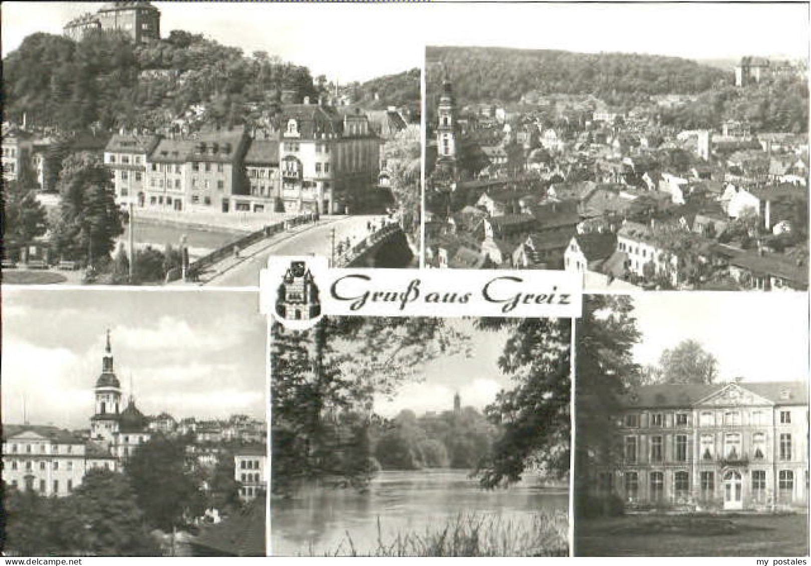 Greiz Thueringen Greiz Schloss Kirche