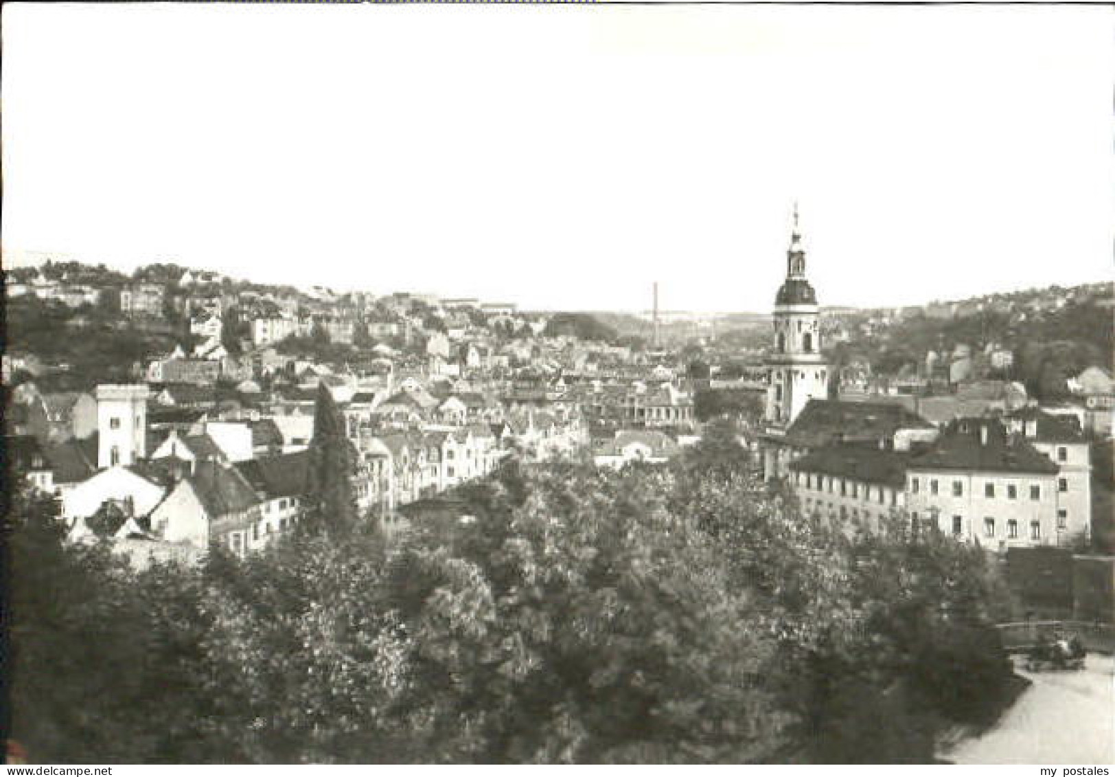 Greiz Thueringen Greiz Schloss Kirche
