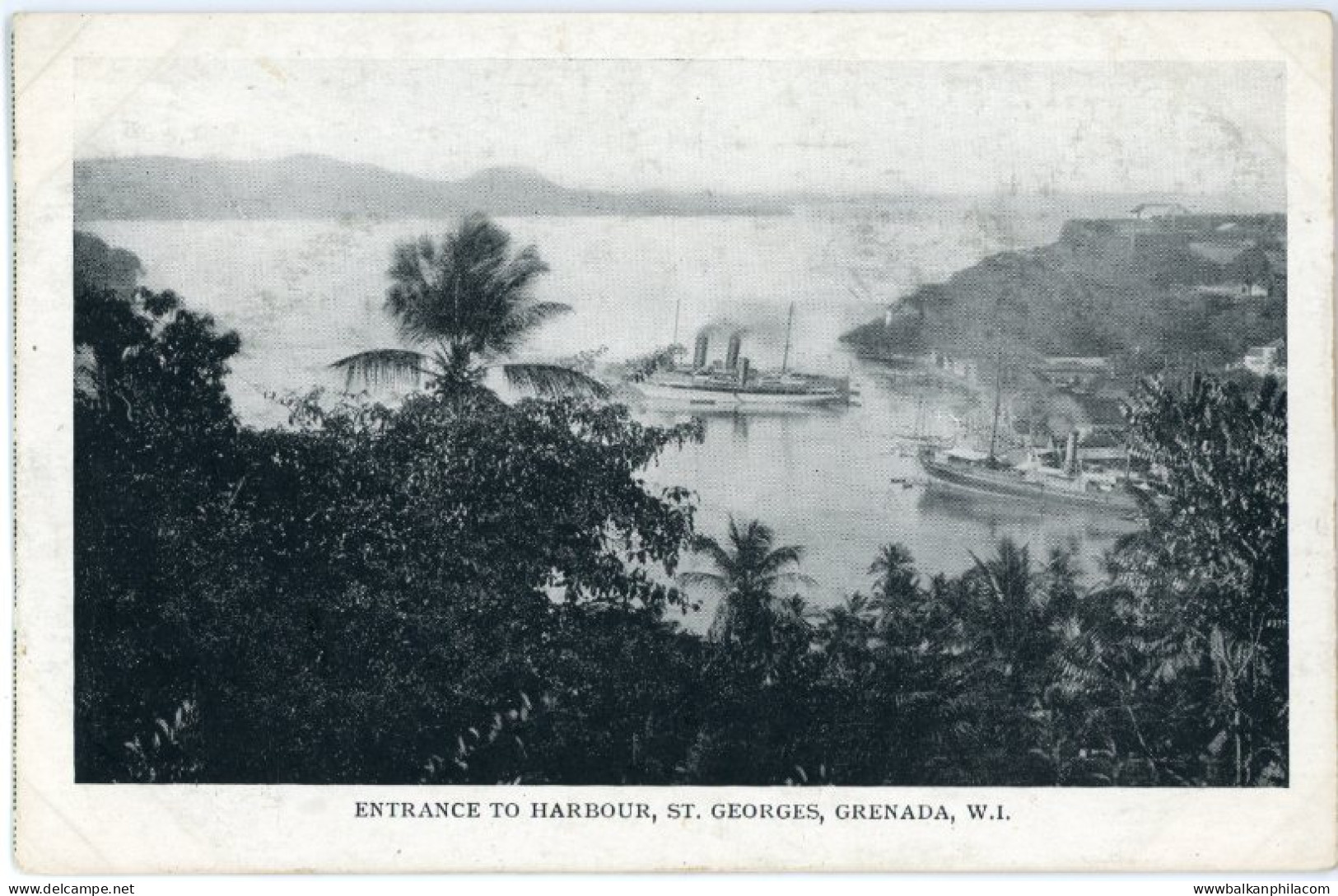 Grenada St Georges Entrance to Harbour