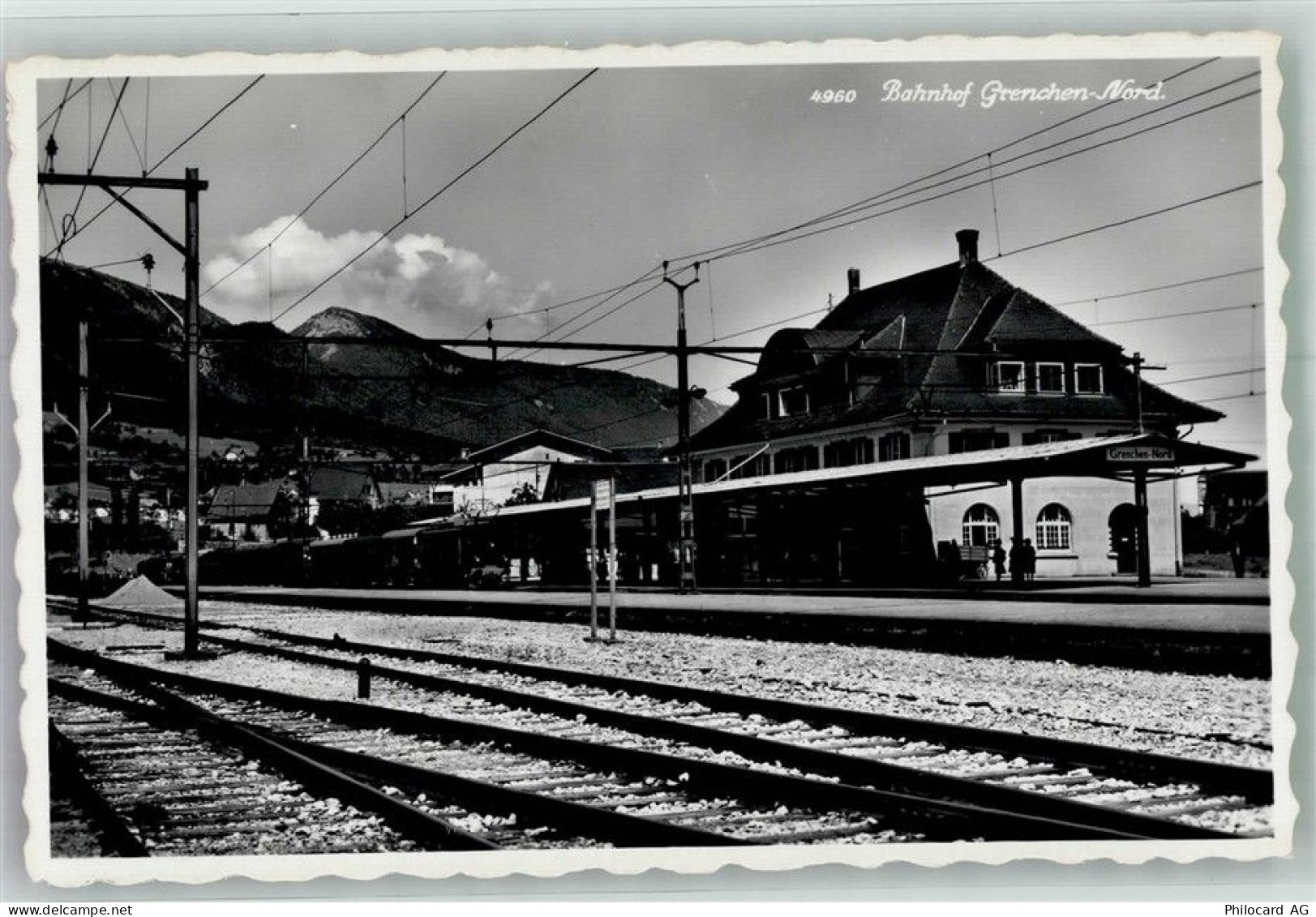 Grenchen Bahnhof Bahnhof Schweiz Foto AK - 13596451