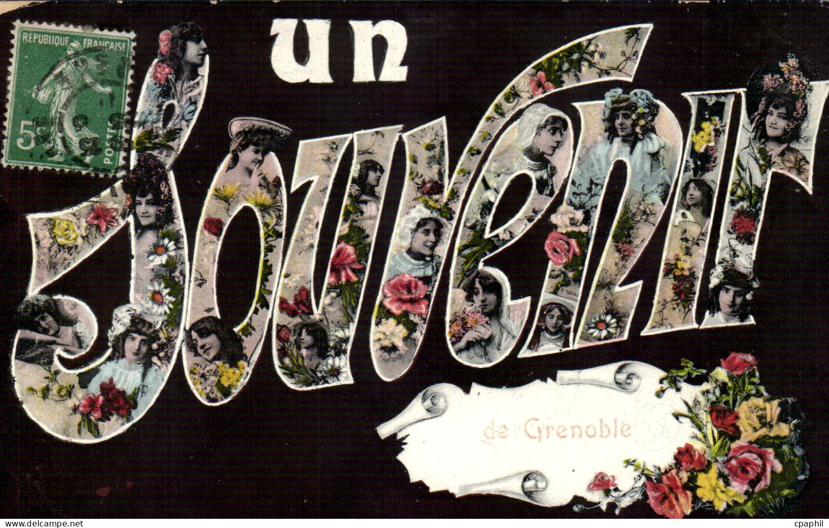 Grenoble - Un Souvenir CPA