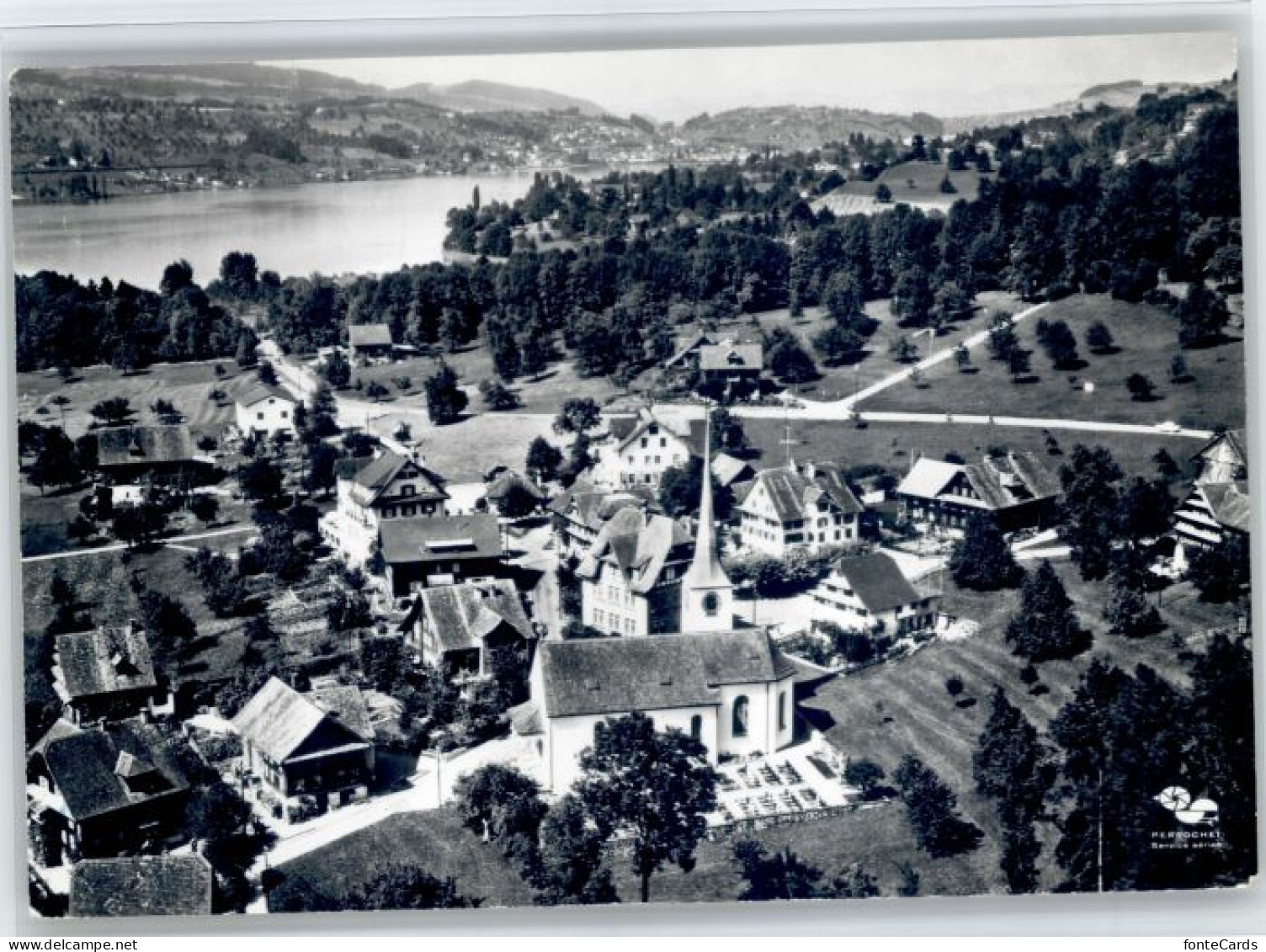 Greppen Fliegeraufnahme