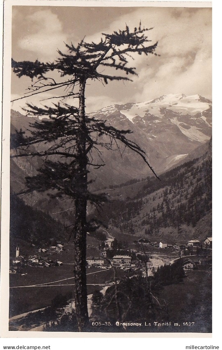 #GRESSONEY LA TRINITE'- fotocartolina
