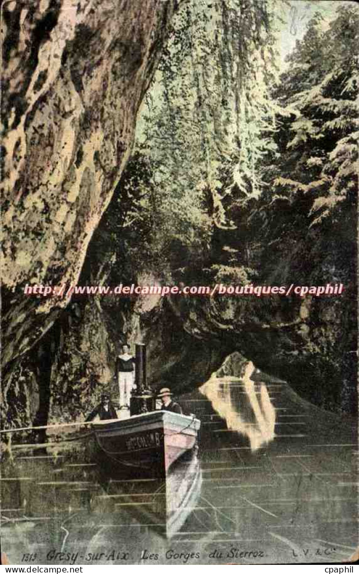 Gresy sur Aix CPA Les gorges du Sierroz