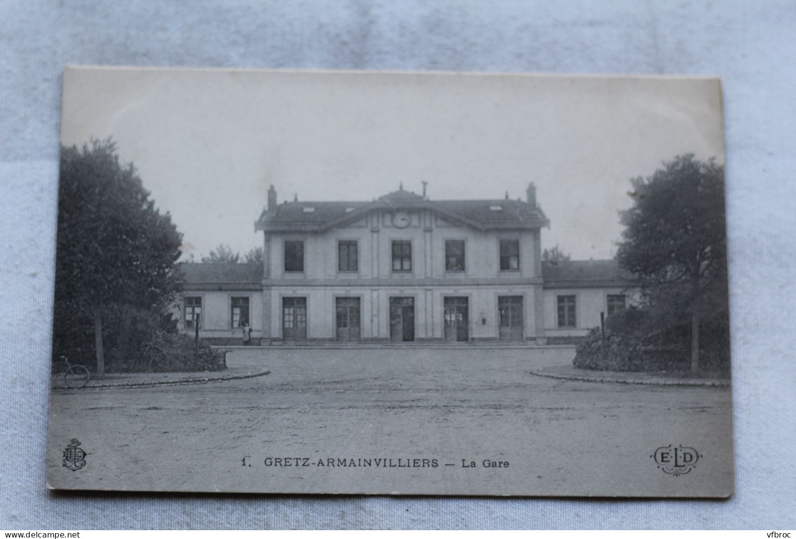 Gretz Armainvilliers, la gare, Seine et Marne 77