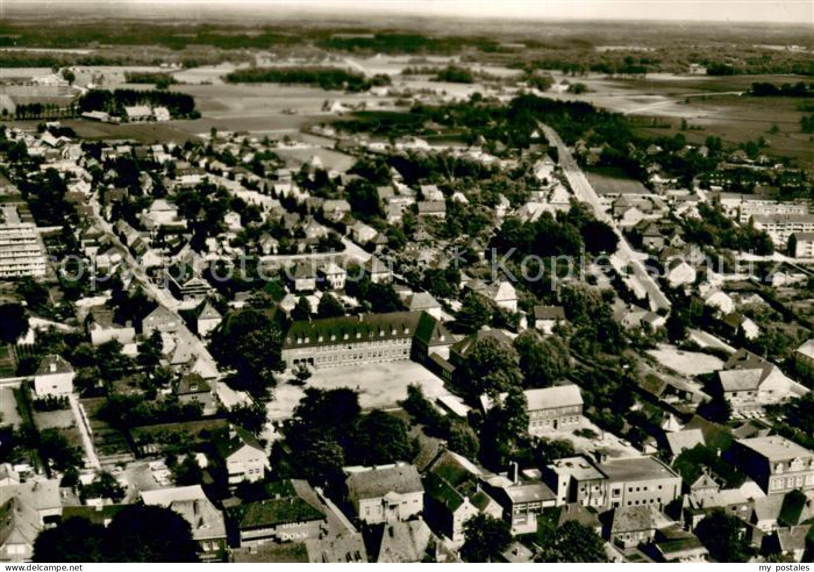 Greven Westfalen Fliegeraufnahme Teilansicht