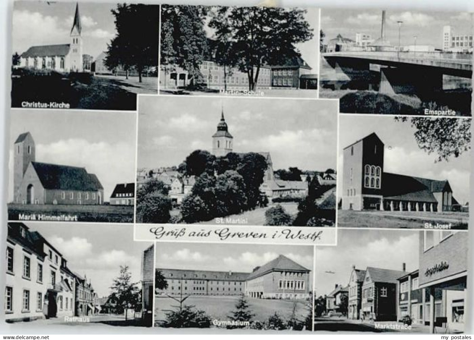 Greven Westfalen Greven Christus Kirche St Josef St Martin