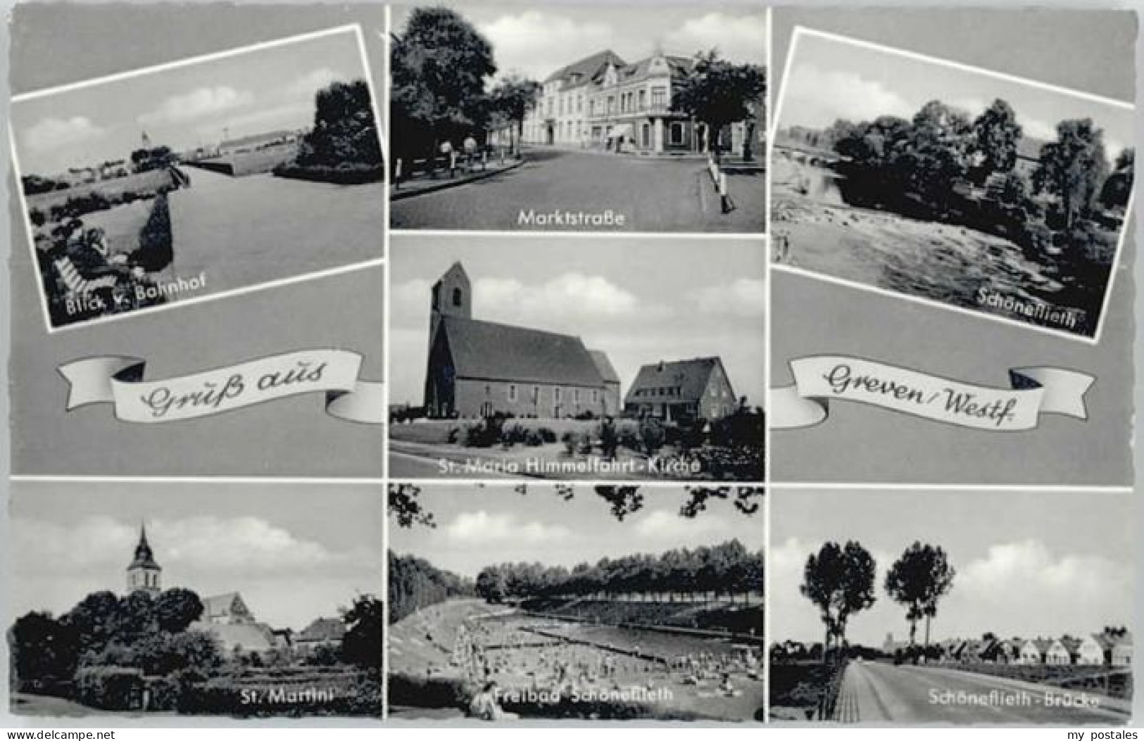 Greven Westfalen Greven St Martini St Maria Himmelfahrt Kirche