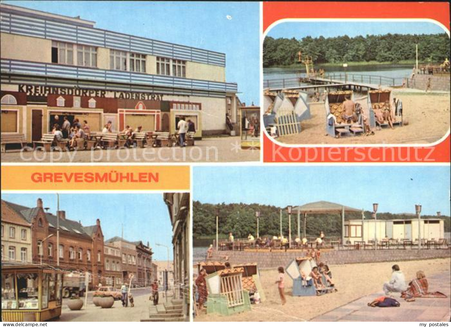 Grevesmuehlen Kreihnsdoerper Ladenstrat Bad am Ploggensee Postamt