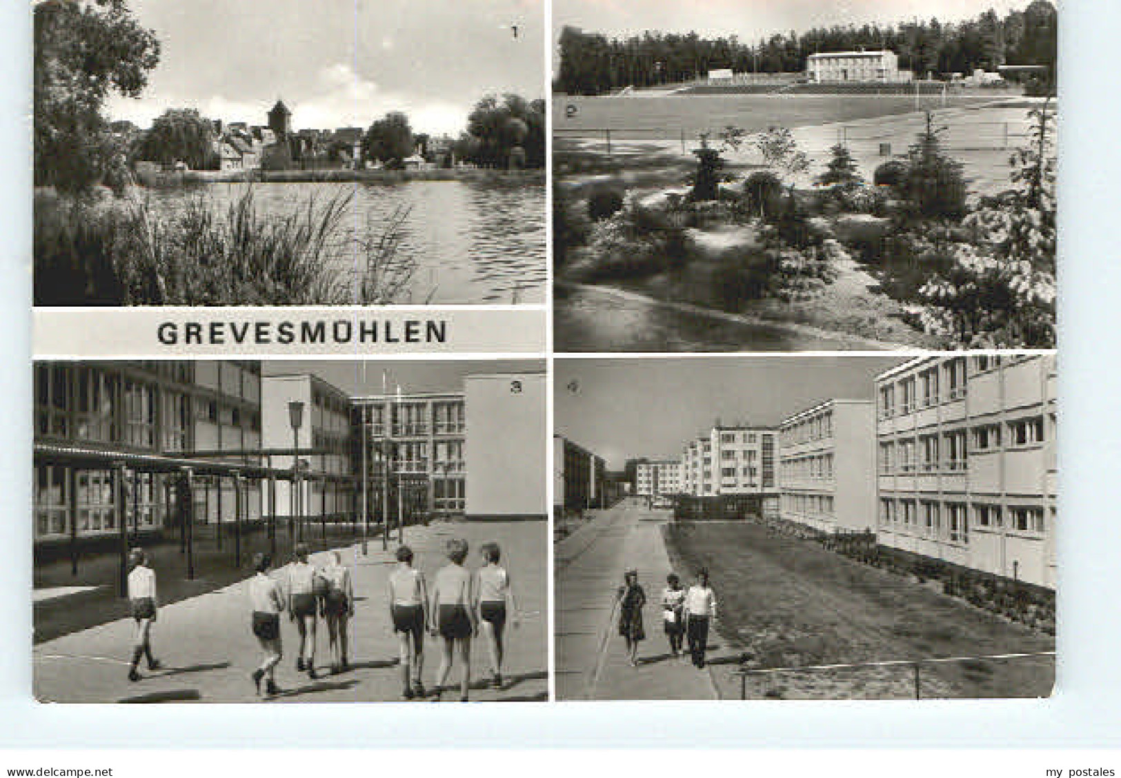Grevesmuehlen Sportplatz Polytechnische Oberschule Wilhelm Pieck