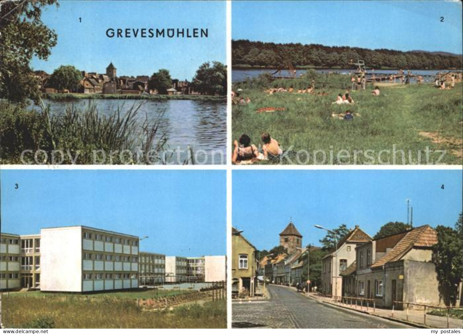 Grevesmuehlen Vielbecker See Bad Ploggensee Polytechnische Oberschule August Beb