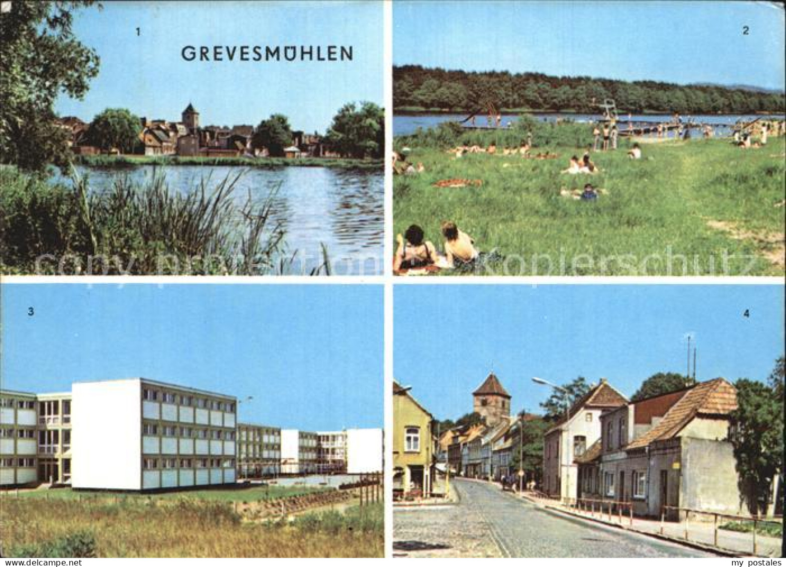 Grevesmuehlen Vielbecker See Ploggensee August-Bebel-Strasse