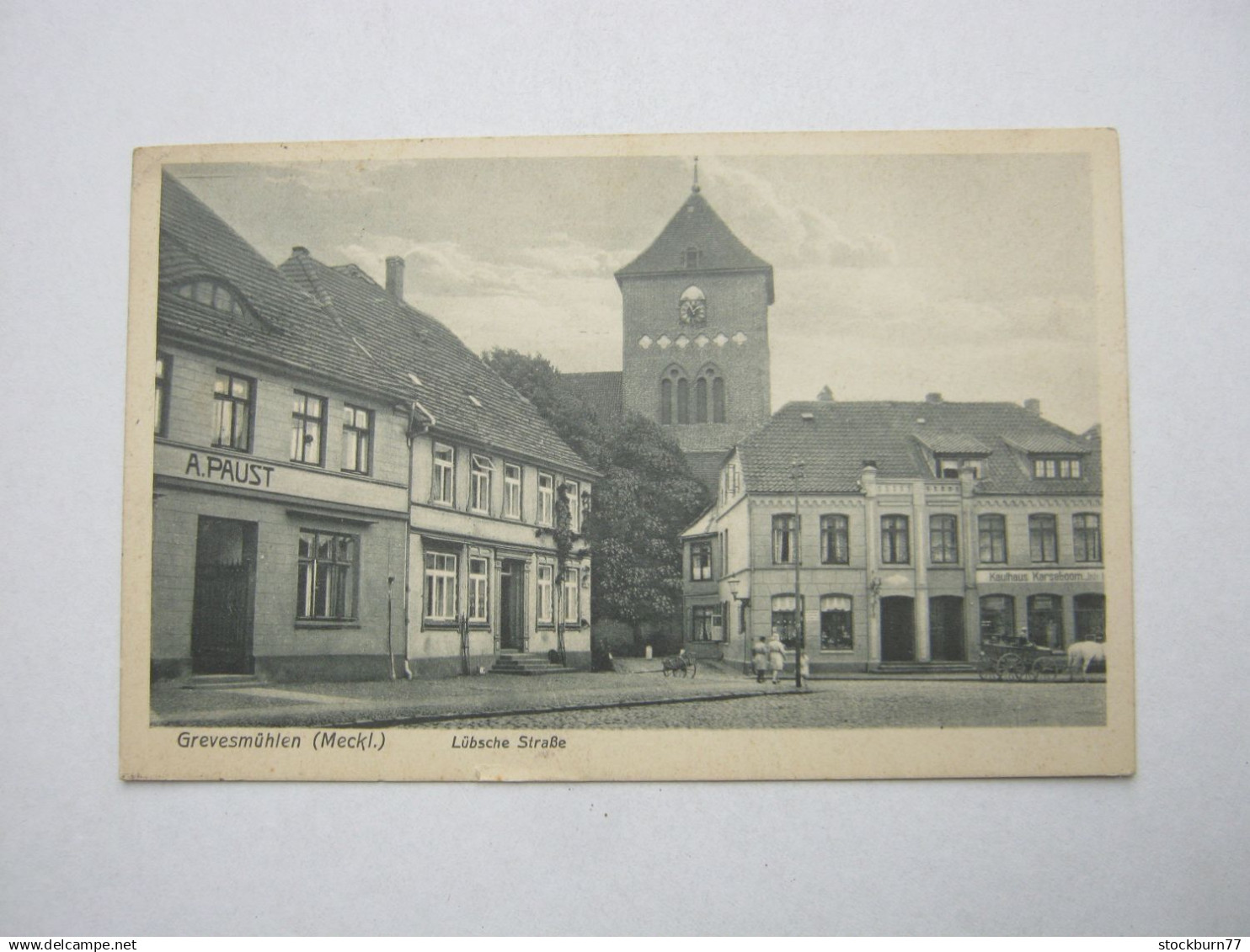Grevesmühlen  , Seltene Karte 1939