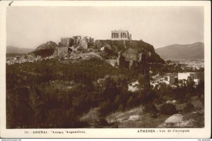 Athenes Athen Athenes Acropole