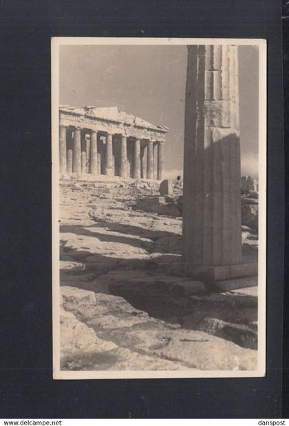 Griechenland Greece AK Tempel 1934
