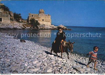 Griechenland Greece Esel