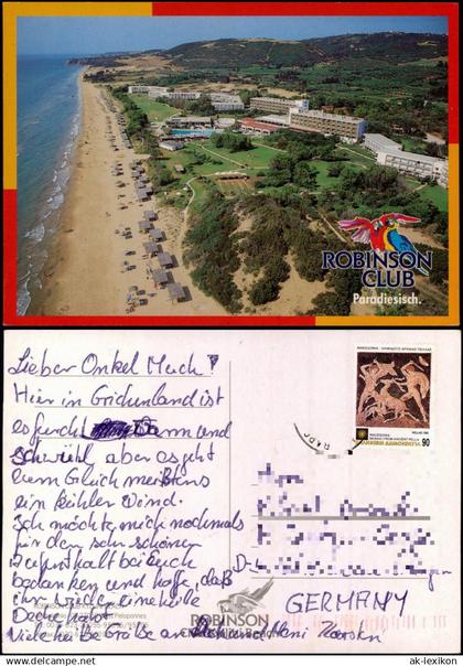 .Griechenland Griechenland ROBINSON CLUB Paradiesisch (Luftaufnahme) 1990