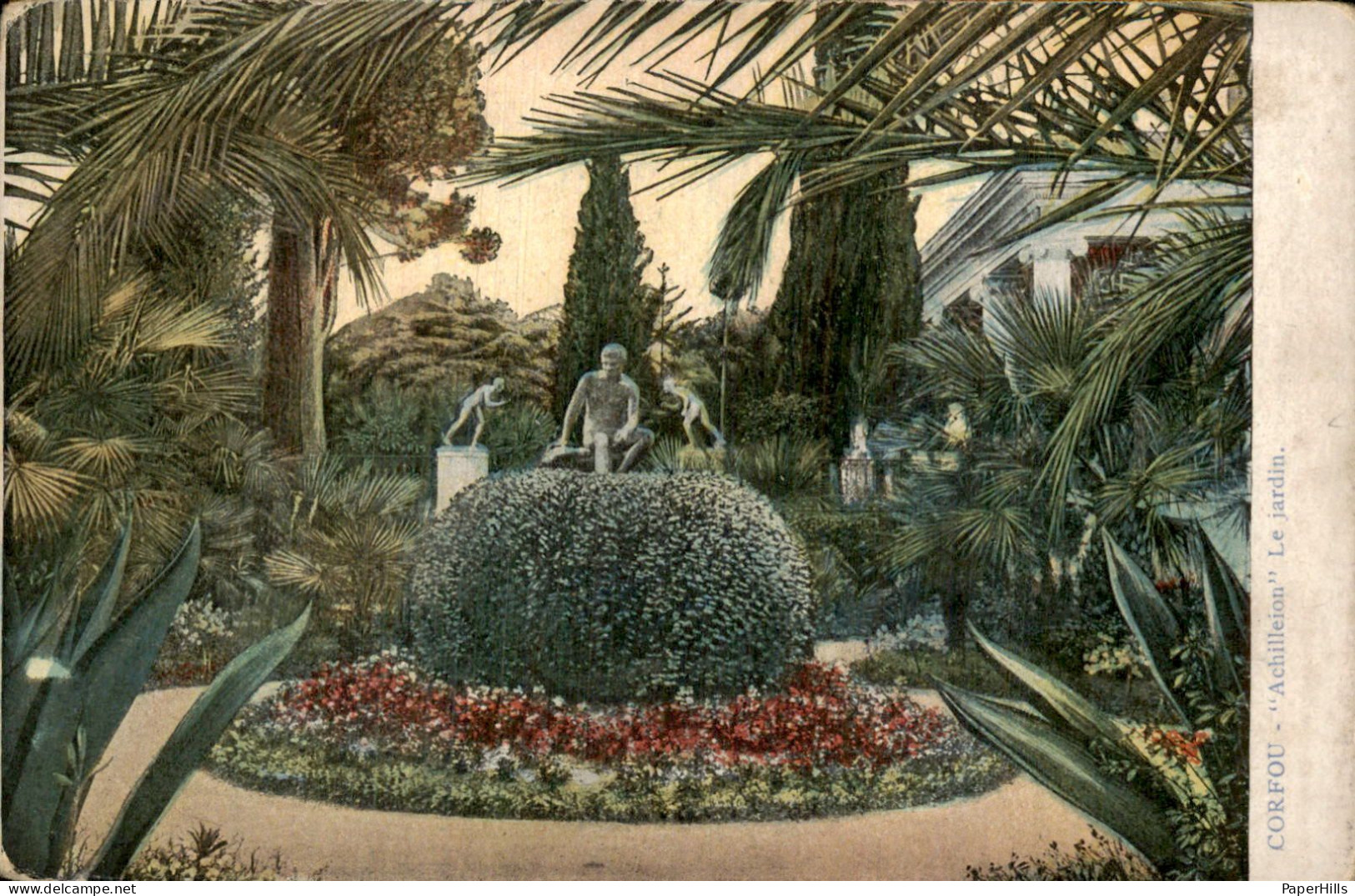 Griekenland Greece - Corfou - Achilleion Le jardin