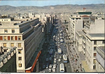 Athen Griechenland Athen Universitaetsstrasse