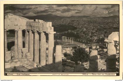 Athens - Over Parthenon