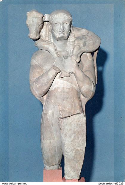 B108253 Greece Atene Del Museo dell Acropoli Il Moschophoros real photo uk