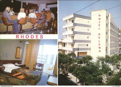 Rhodes Rhodos Greece Hotel Helena