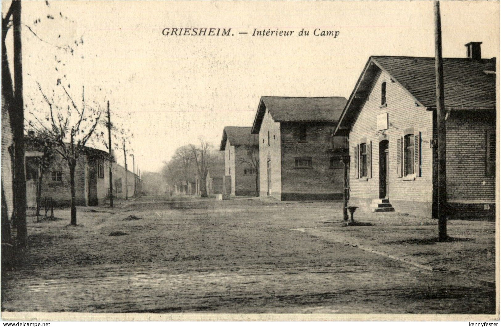 Griesheim - Interieur de camp