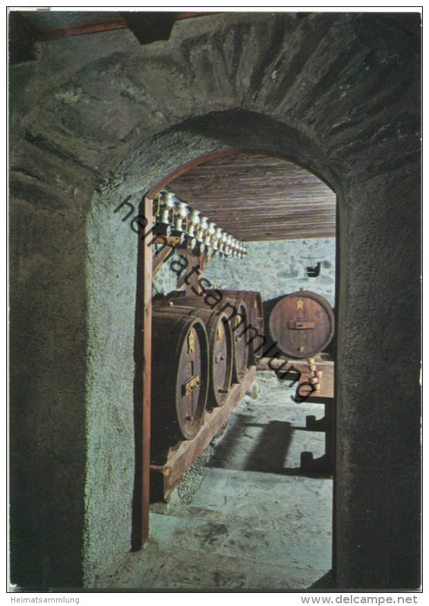 Grimentz - La cave bourgeoisiale - Ansichtskarte Großformat