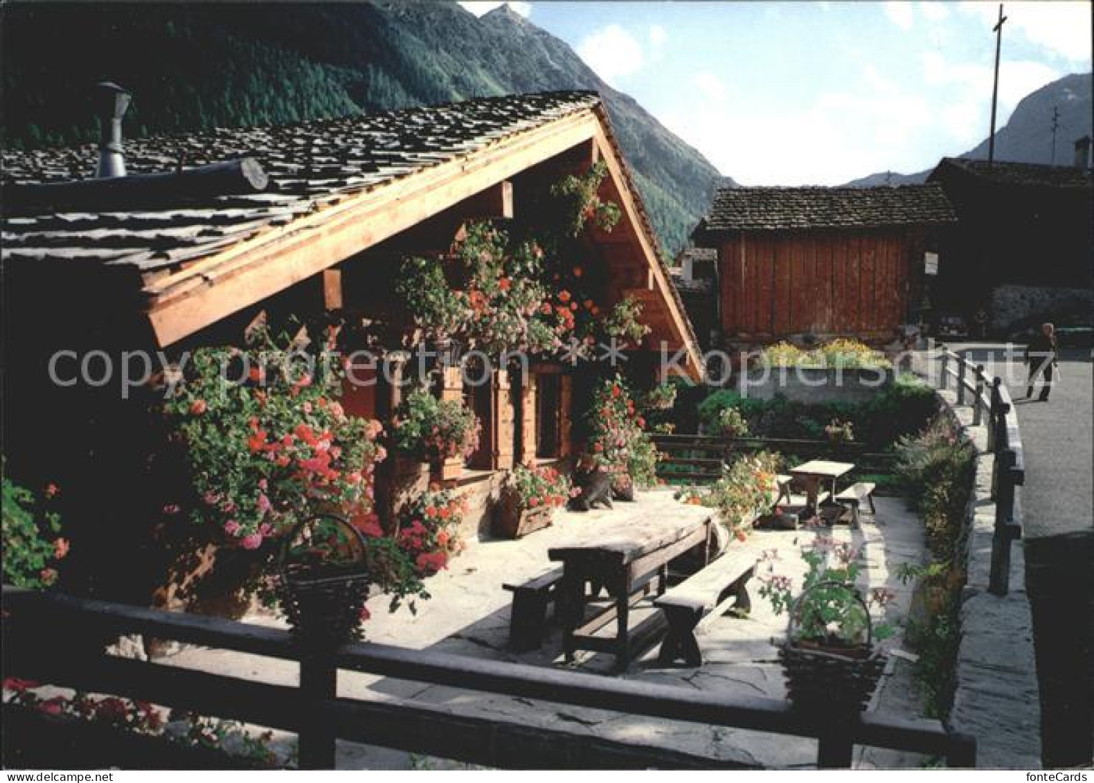 Grimentz Village Valaisan Chalet type de Grimentz