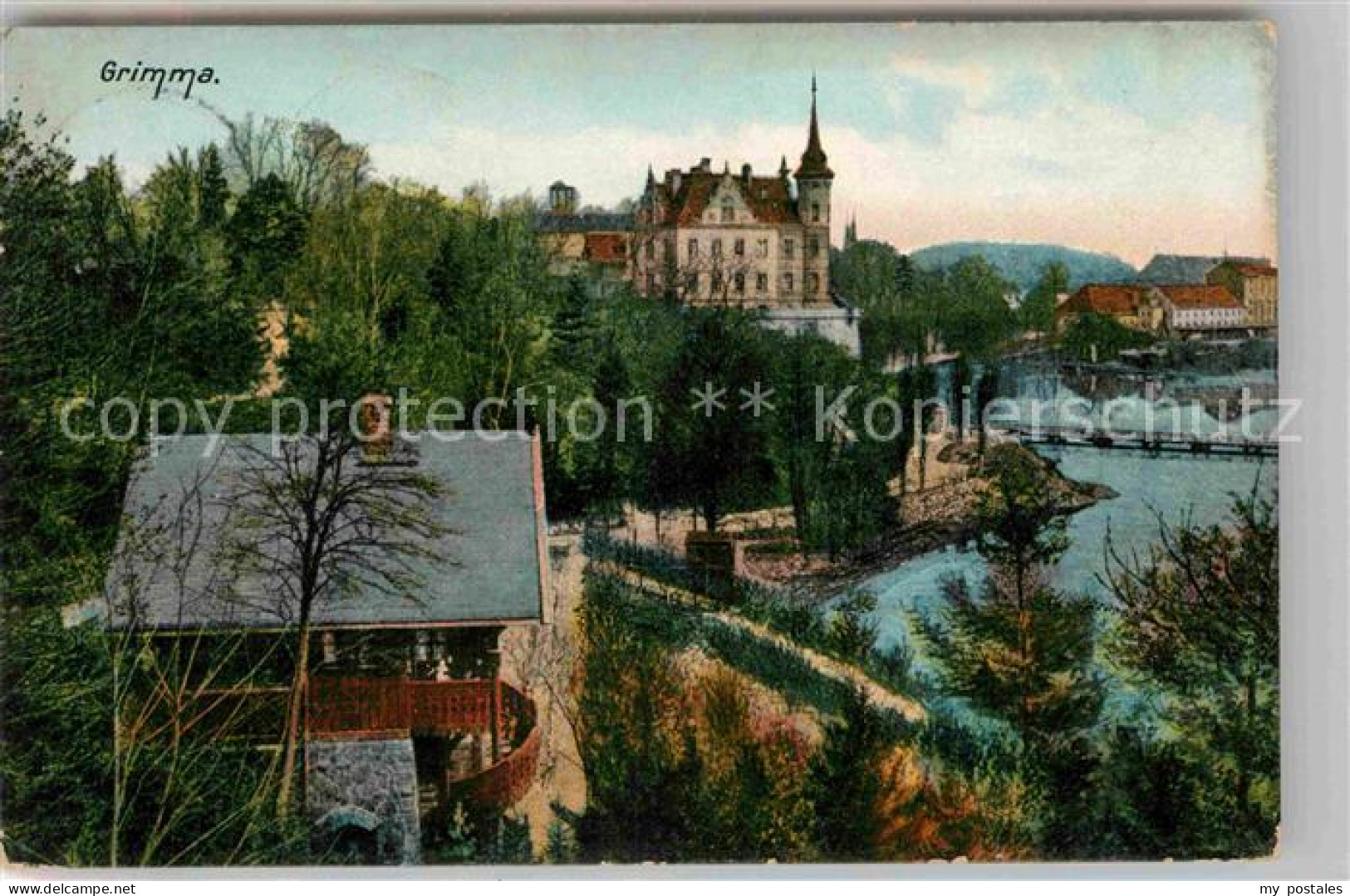 Grimma Schloss Panorama