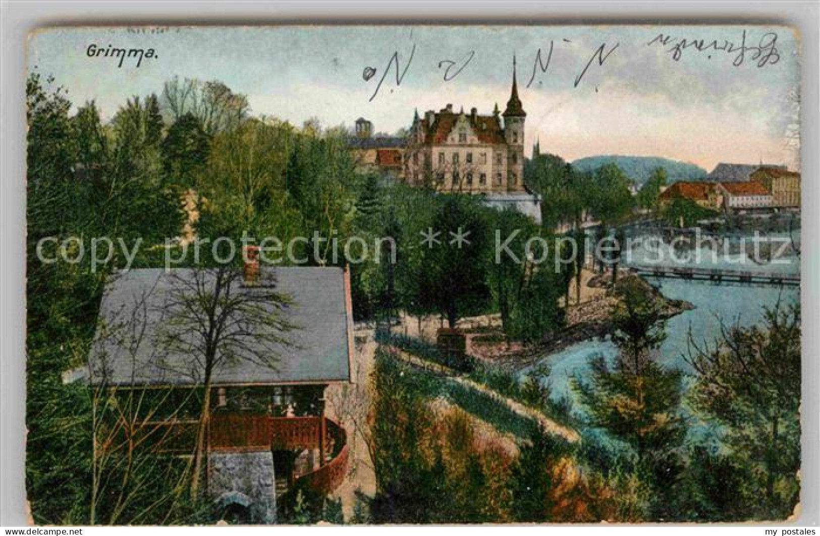 Grimma Schloss Panorama
