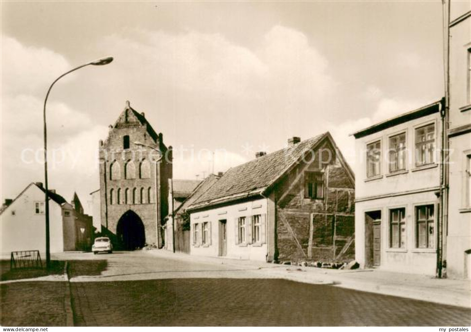 Grimmen Greifswalder Strasse und Greifswalder Tor