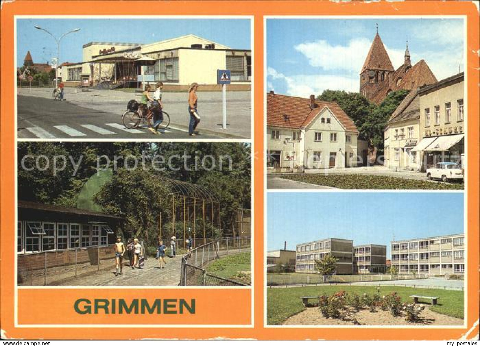 Grimmen Marienkirche Tierpark Restaurant Treffpunkt