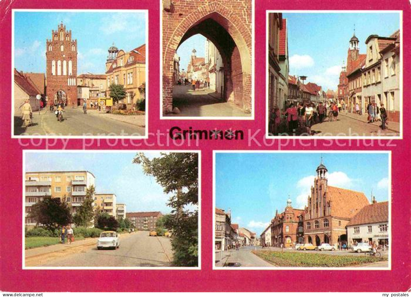Grimmen Muehlentor Leningrader Strasse