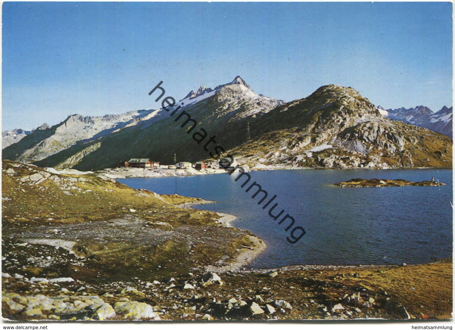 Grimselpasshöhe - Totensee - Nägelisgrätli - Gerstenhörner - AK Grossformat - Verlag Rud. Suter Oberrieden