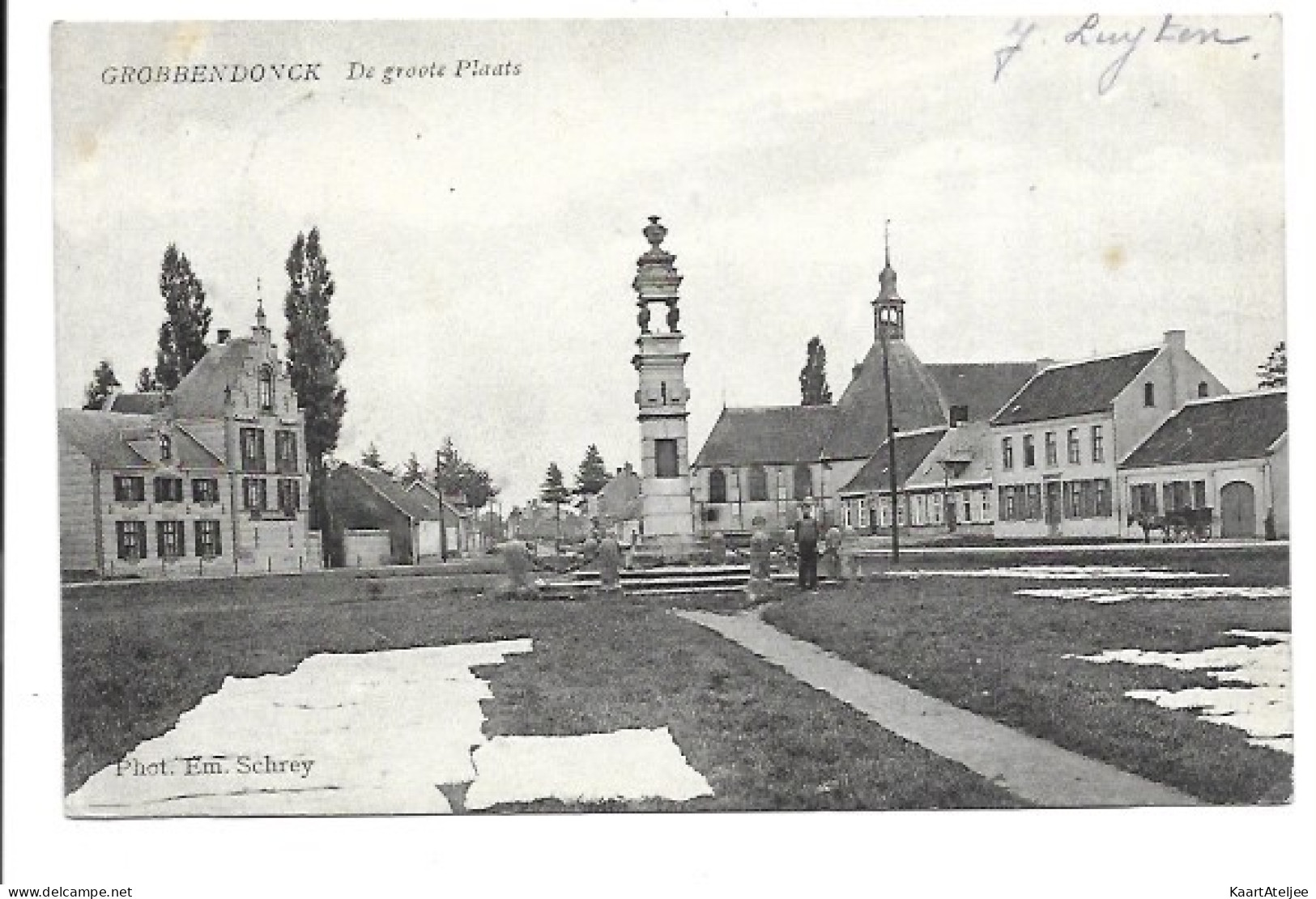 Grobbendonk - De groote Plaats.