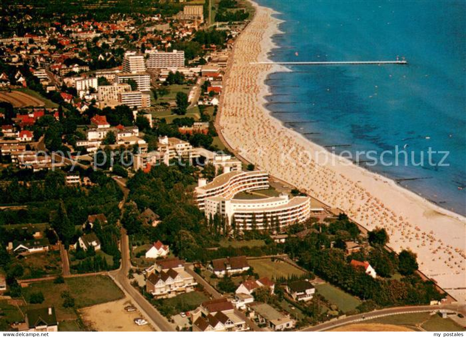 Groemitz Ostseebad Fliegeraufnahme