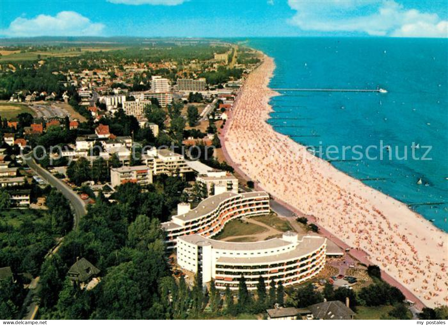 Groemitz Ostseebad Fliegeraufnahme