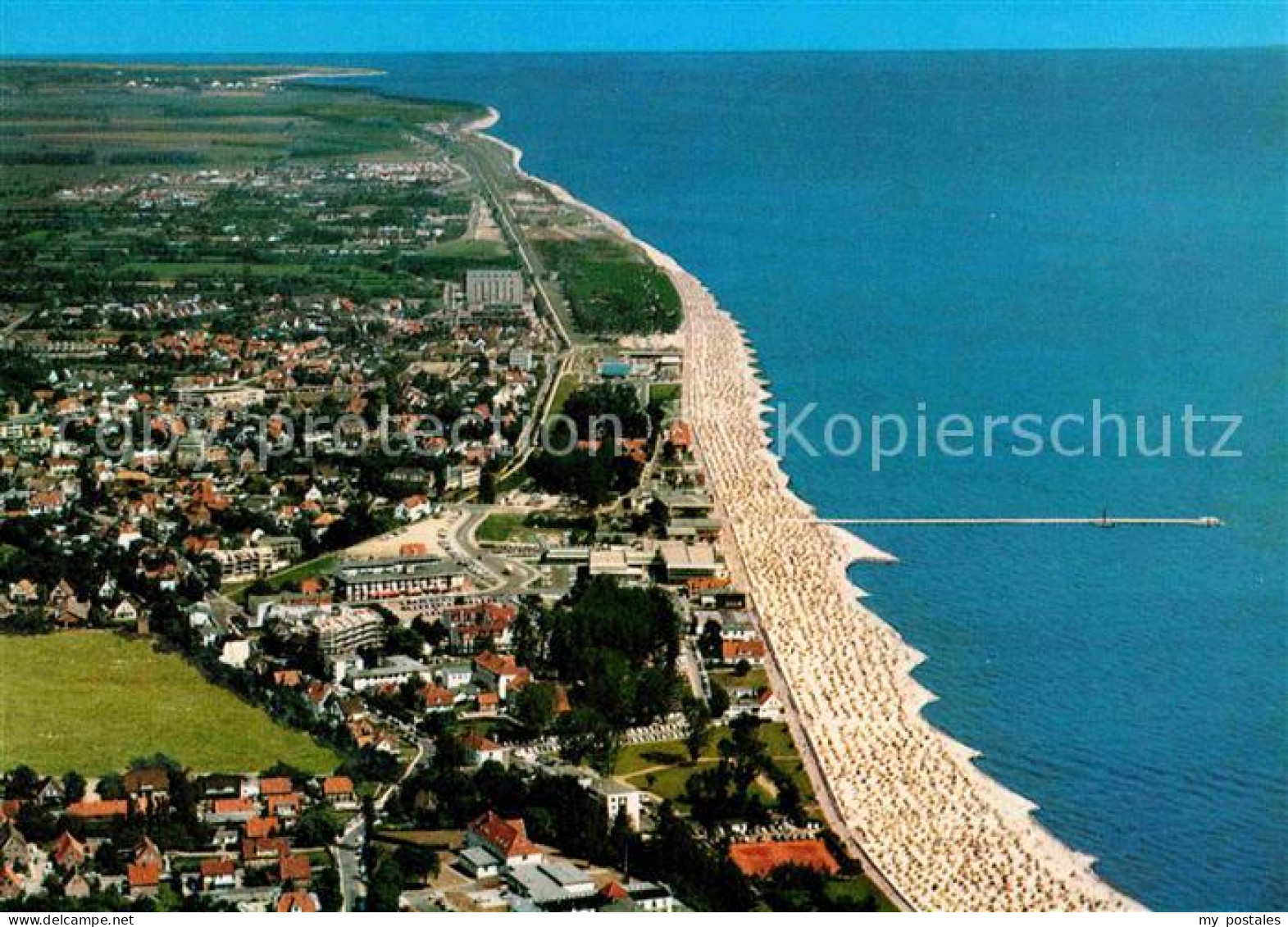 Groemitz Ostseebad Fliegeraufnahme