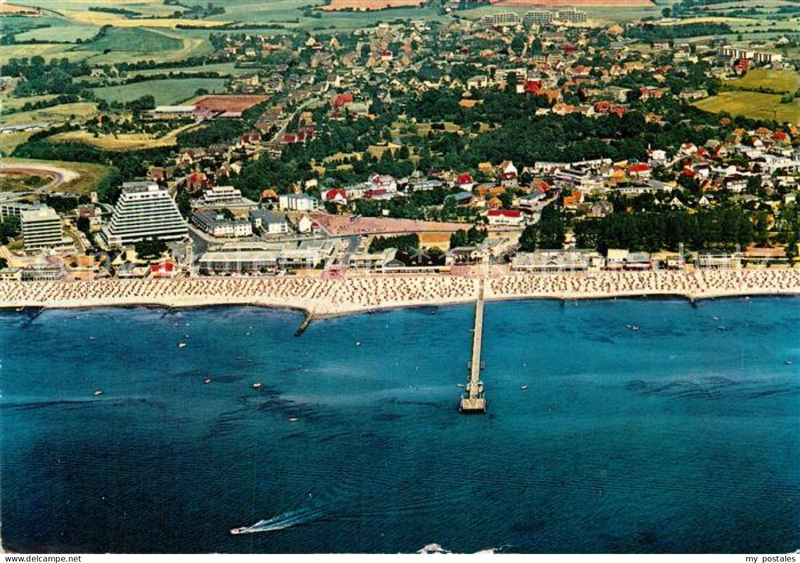Groemitz Ostseebad Fliegeraufnahme