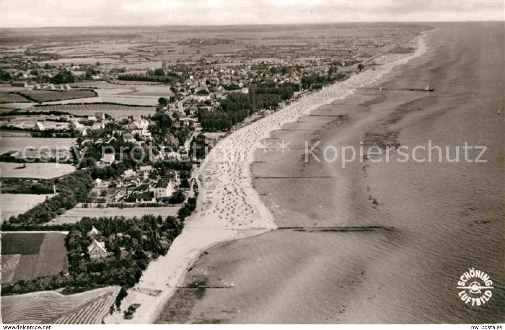 Groemitz Ostseebad Fliegeraufnahme