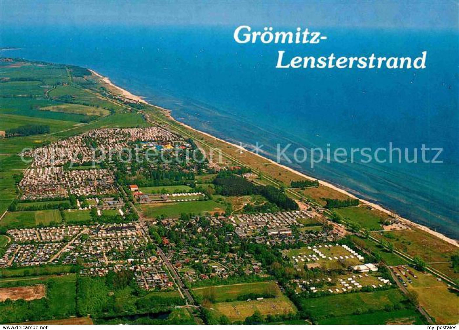 Groemitz Ostseebad Fliegeraufnahme