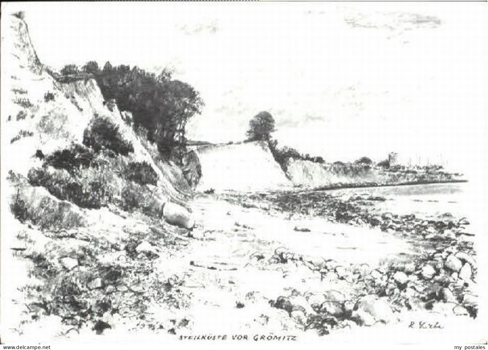 Groemitz Ostseebad Groemitz KuenstlerR. Liebe x 1977