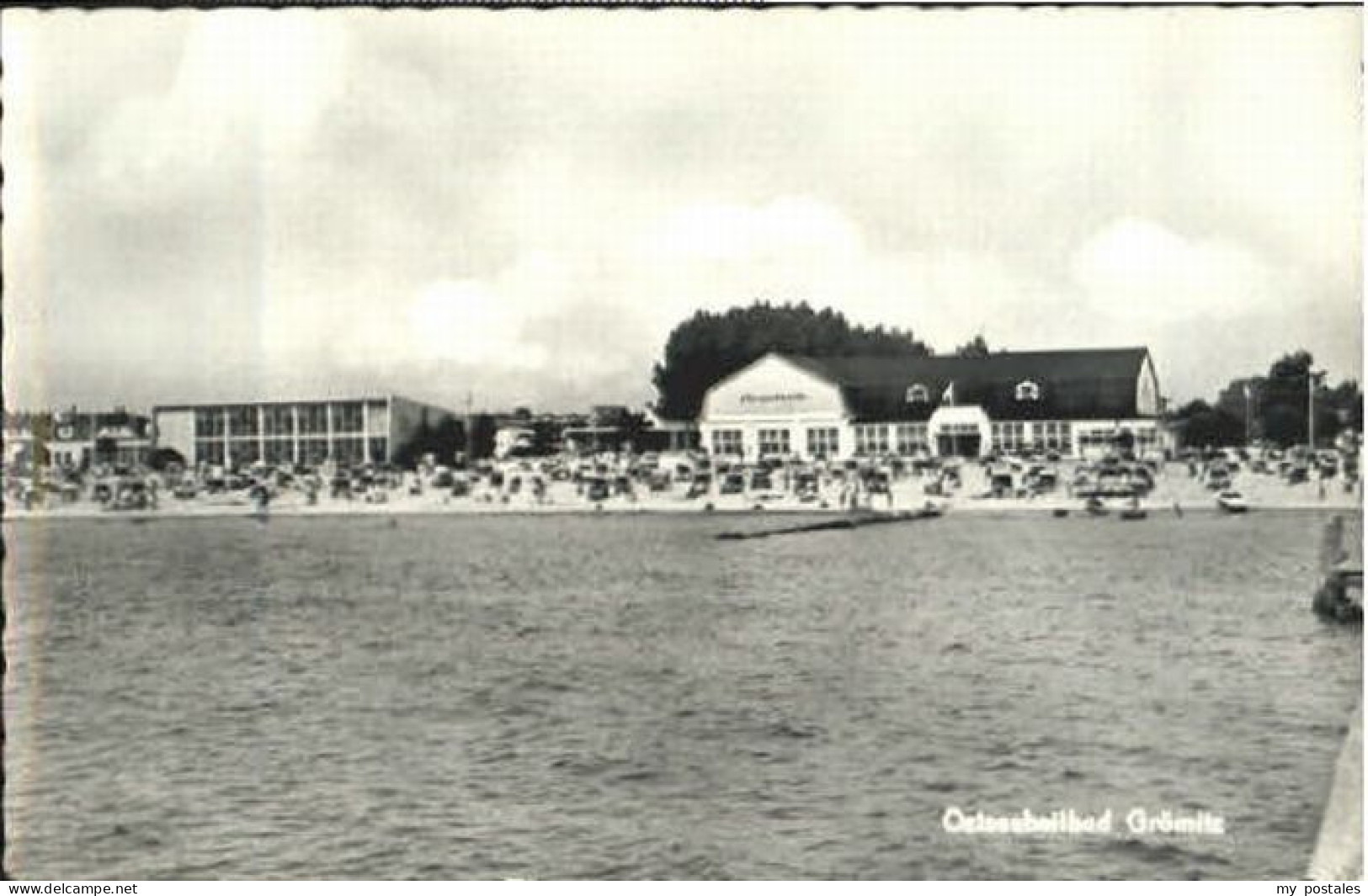 Groemitz Ostseebad Groemitz  ungelaufen ca. 1955