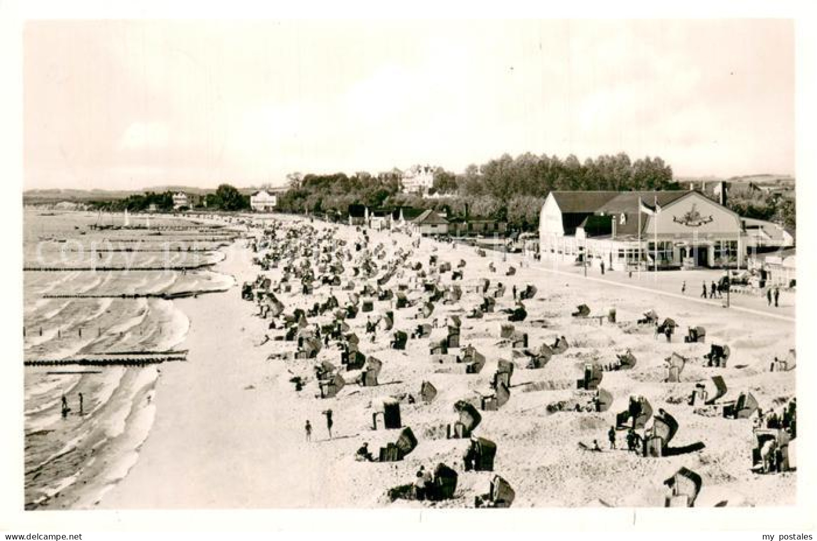 Groemitz Ostseebad Strandpartie