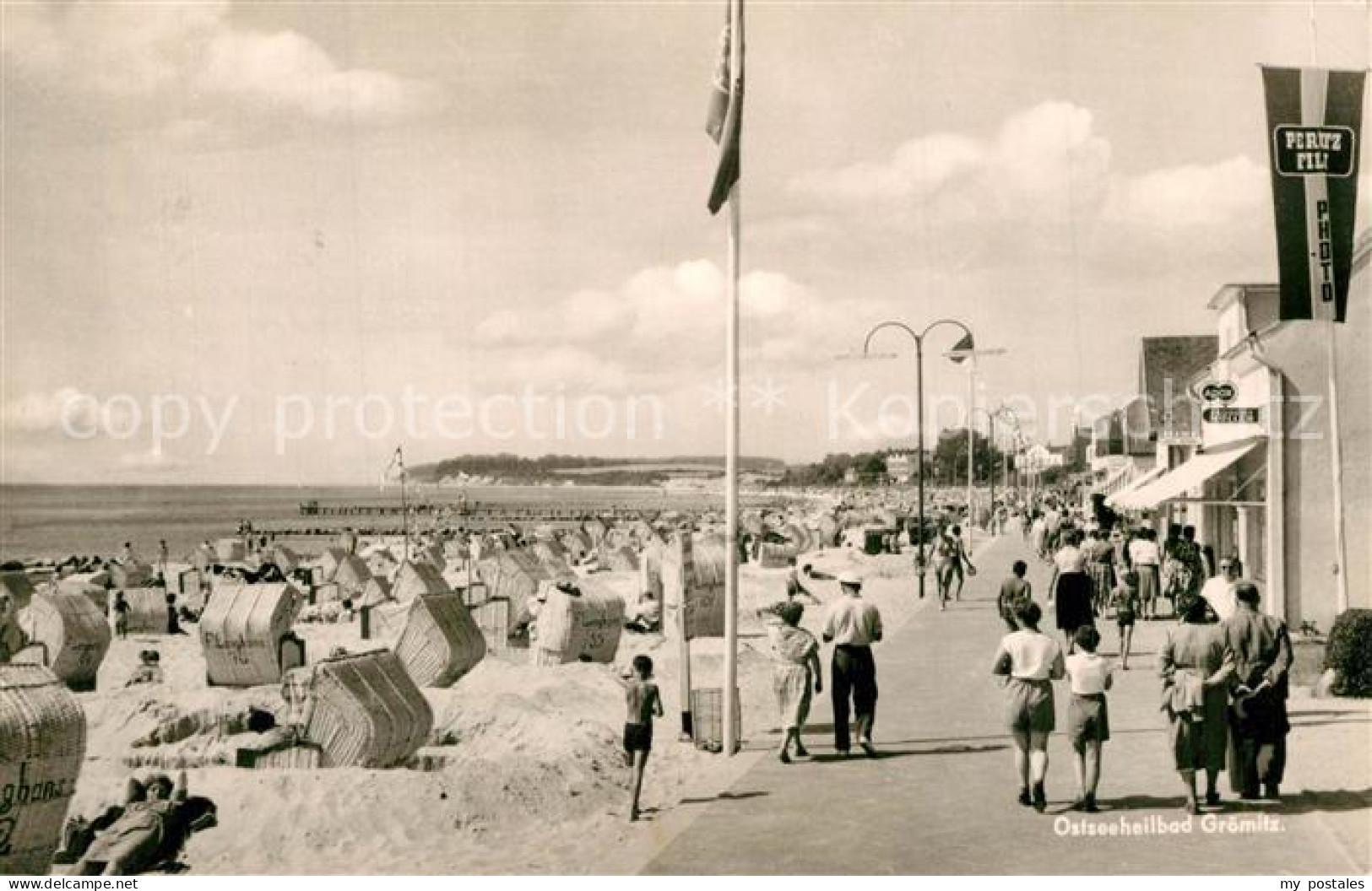 Groemitz Ostseebad Strandpromenade