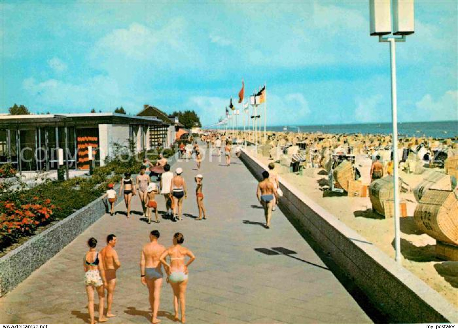 Groemitz Ostseebad Strandpromenade